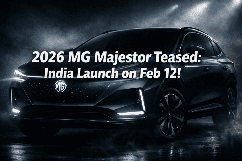 2026 MG Majestor teased ahead of February 12 launch