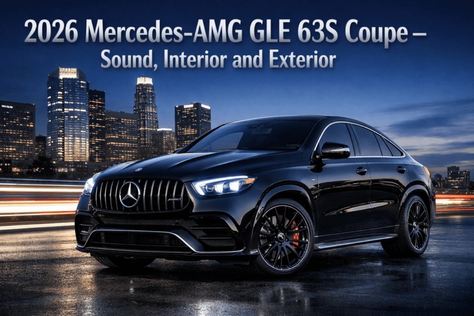 2026 Mercedes-AMG GLE 63S Coupe – Sound, Interior and Exterior