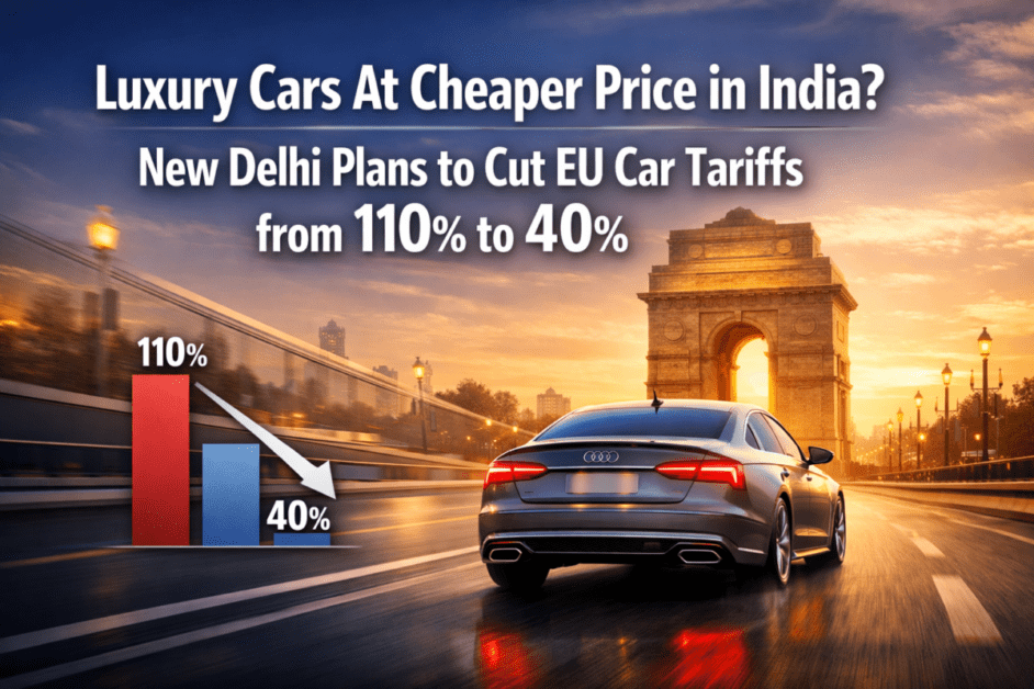 Luxury Cars At Cheaper Price in India? New Delhi Plans to Cut EU Car Tariffs from 110% to 40%