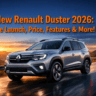 New Renault Duster 2026 live launch and latest updates: Price, features, colours and variants