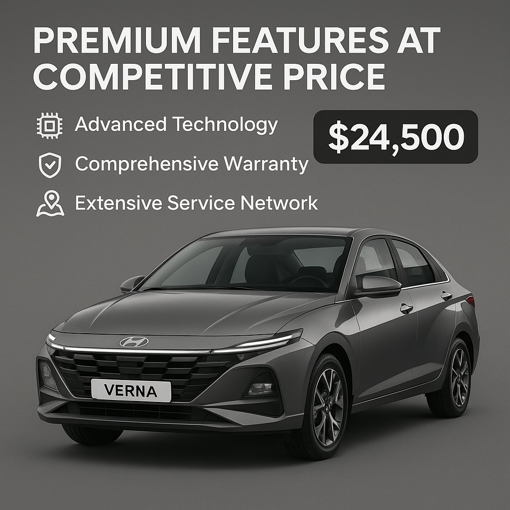Verna Car Top Model