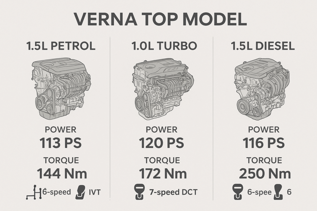 Verna Car Top Model