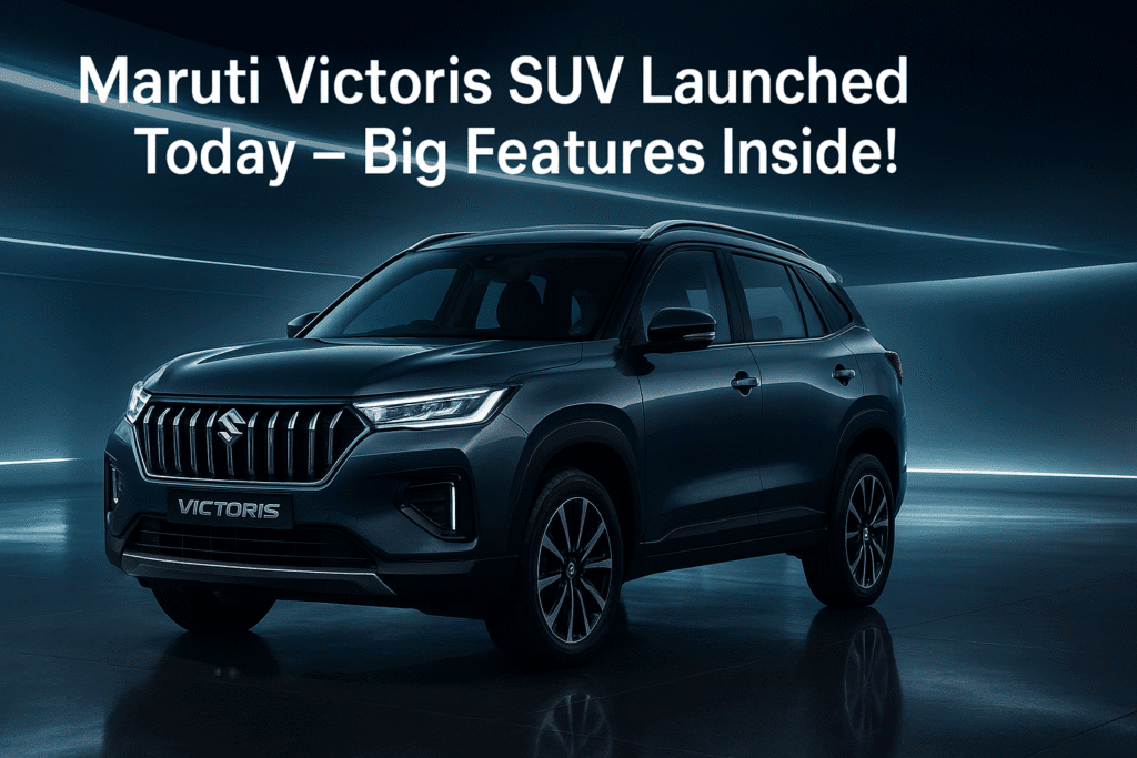 Maruti Victoris SUV Launching Today – What To Expect?